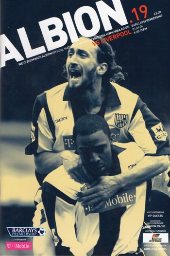 Match programme